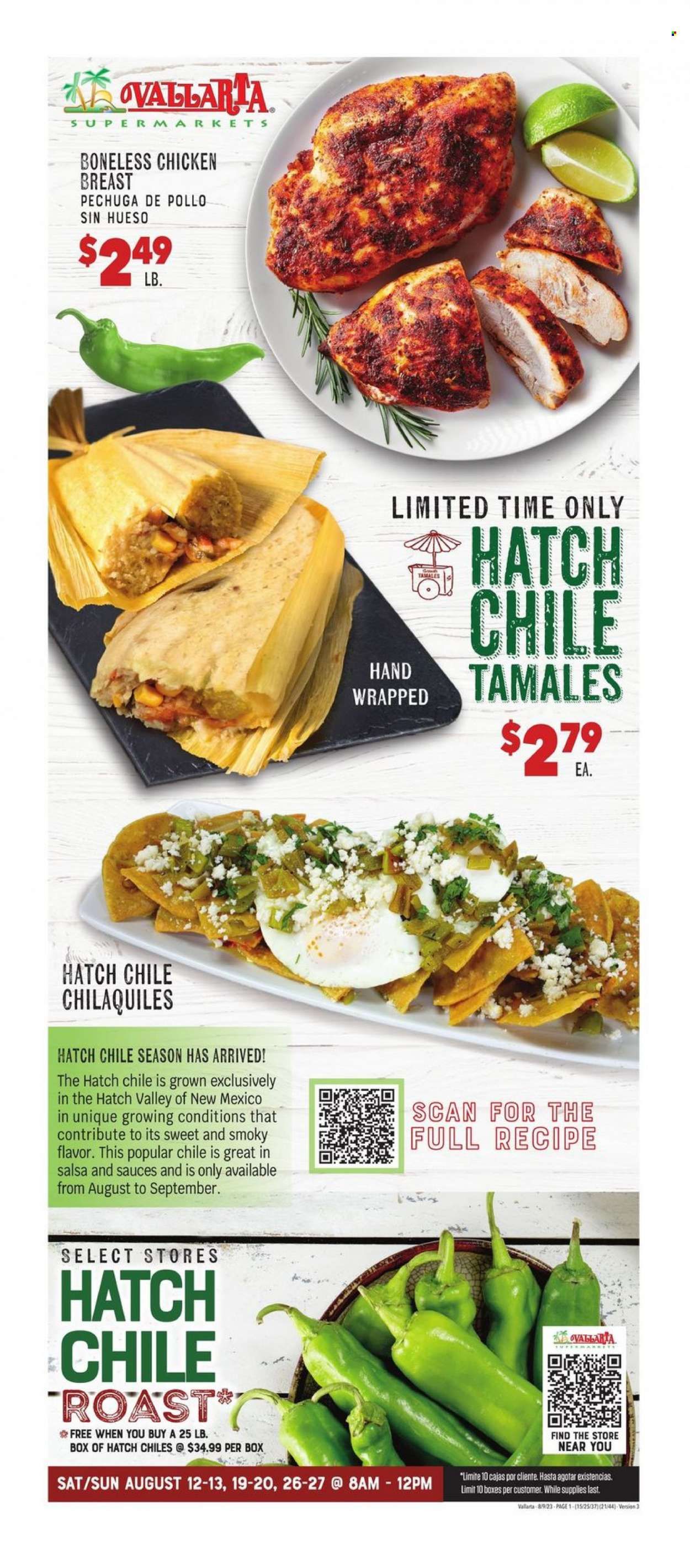Vallarta (CA) Weekly Ad Flyer Specials August 9 to August 15, 2023