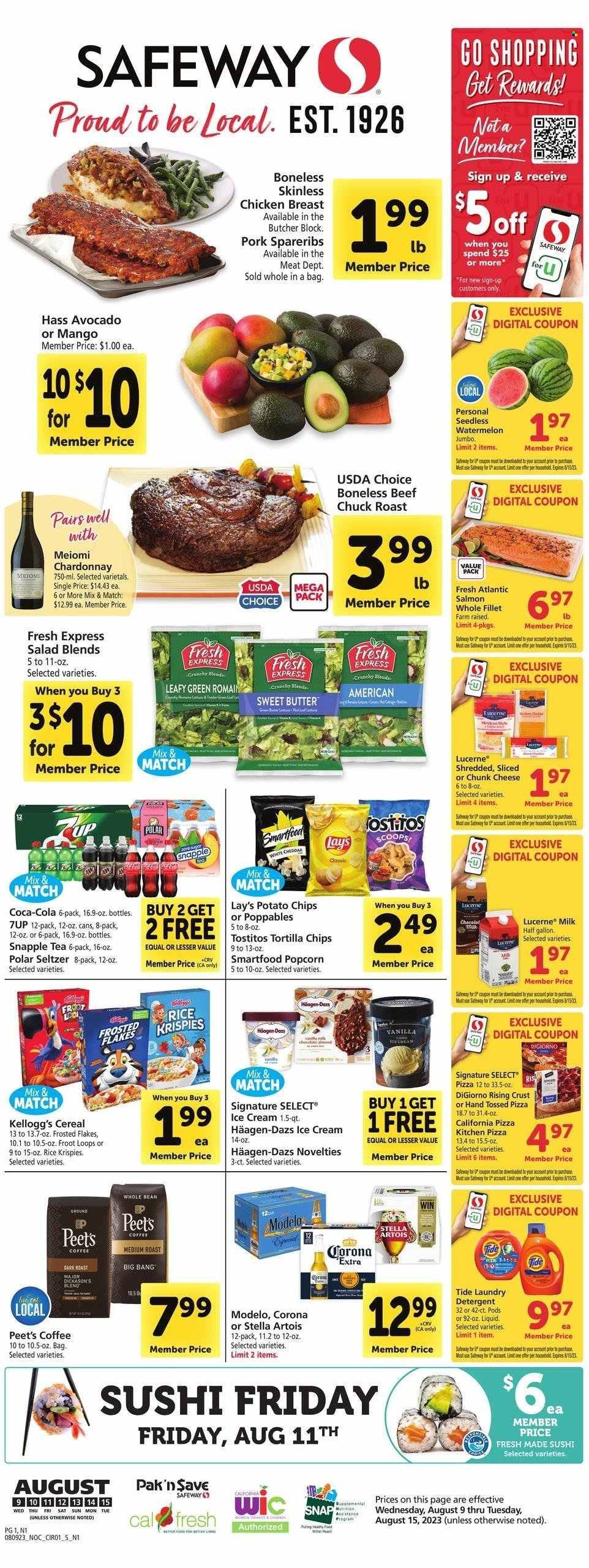Safeway (CA) Weekly Ad Flyer Specials August 9 to August 15, 2023