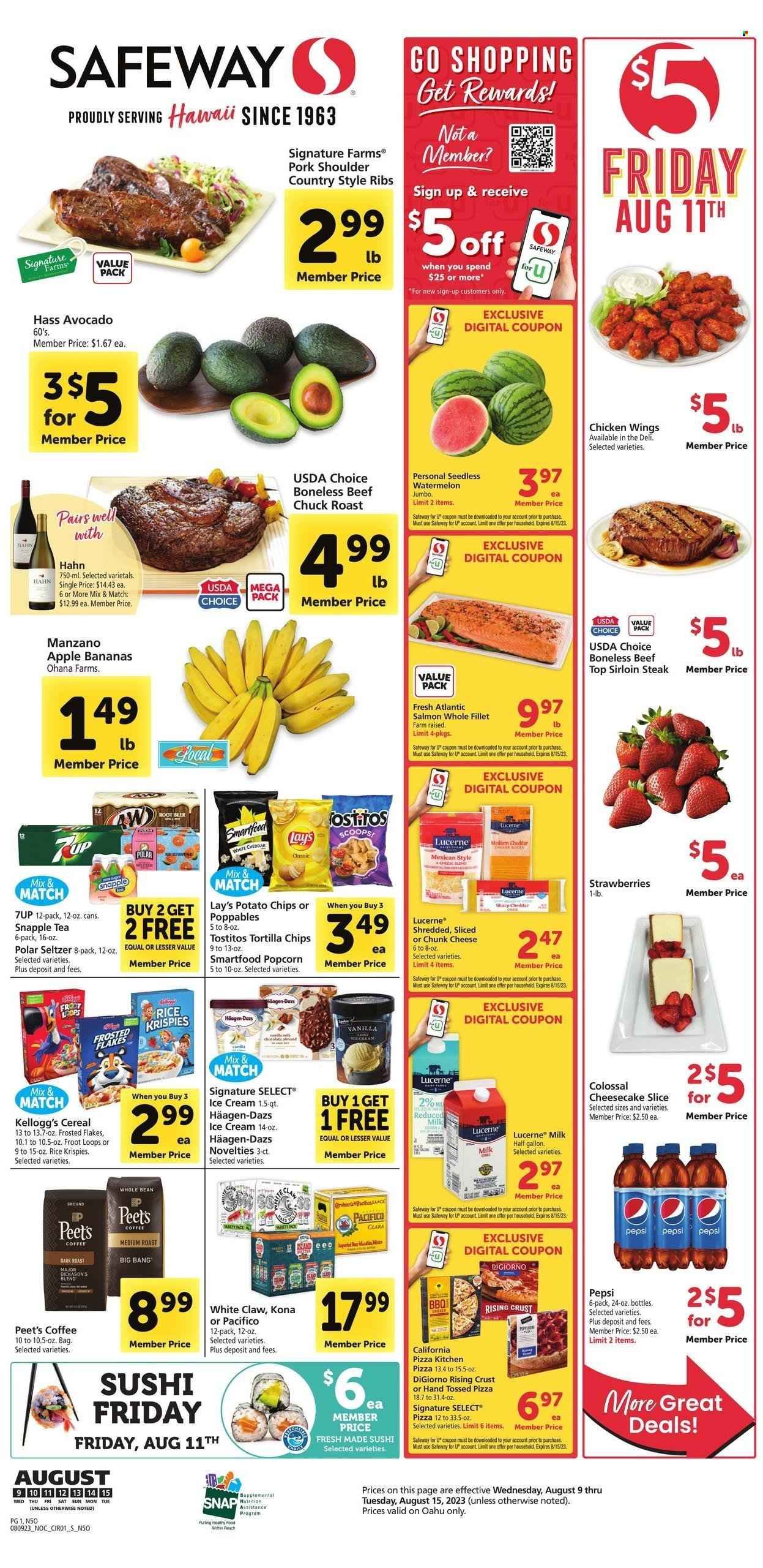 Safeway (HI) Weekly Ad Flyer Specials August 9 to August 15, 2023