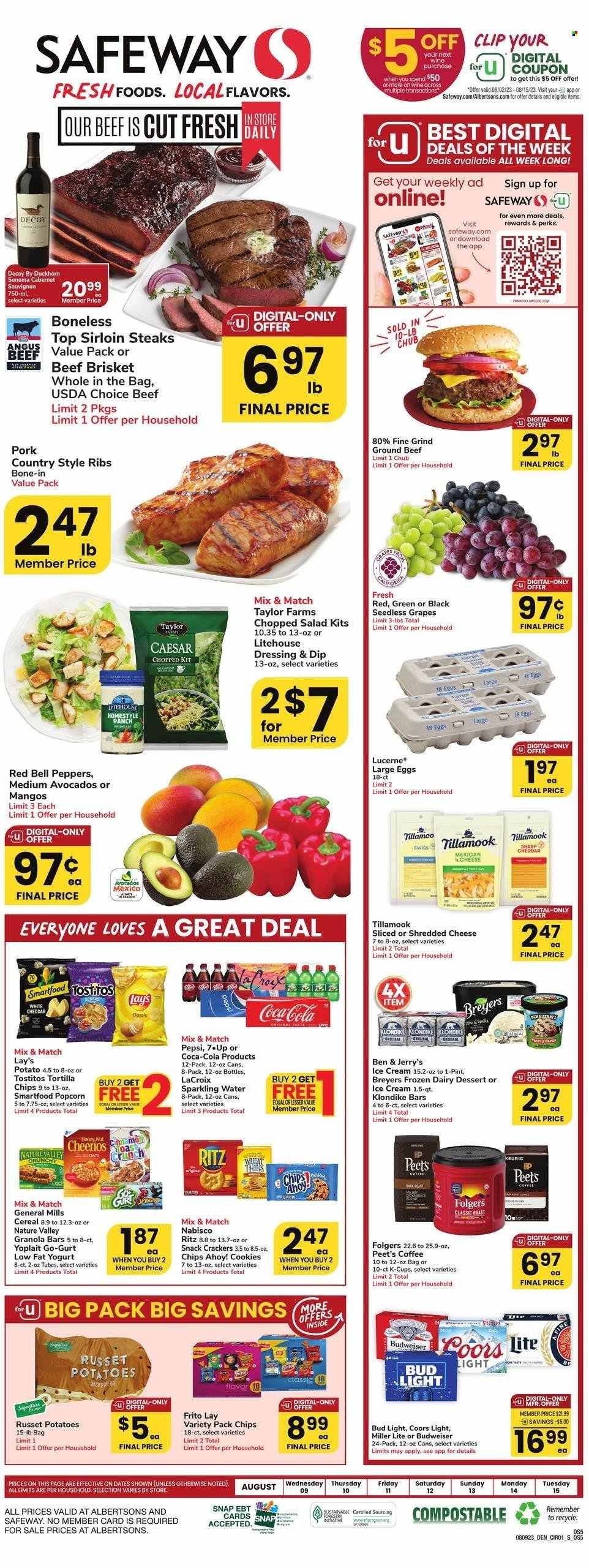 Safeway (SD) Weekly Ad Flyer Specials August 9 to August 15, 2023