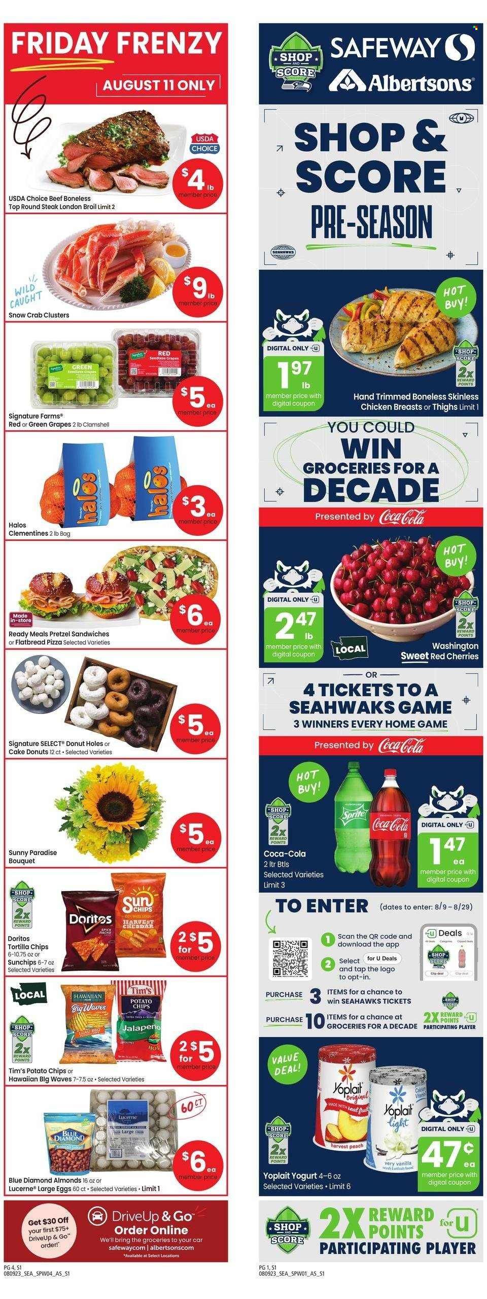Safeway (WA) Weekly Ad Flyer Specials August 9 to August 15, 2023