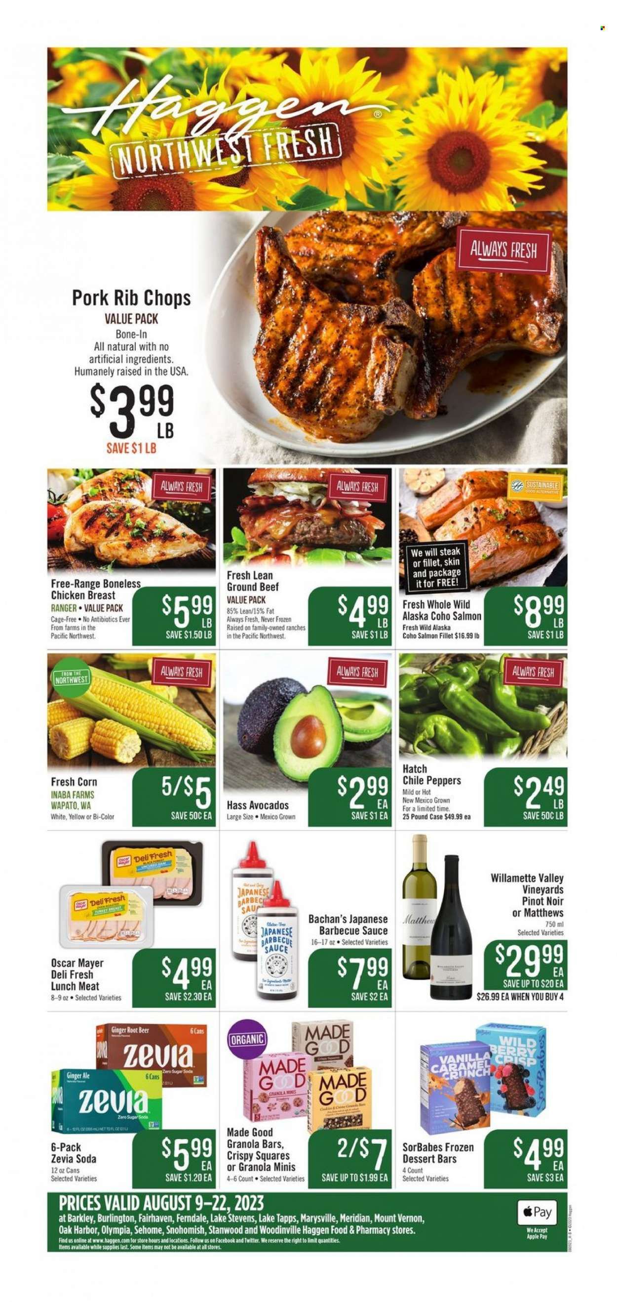Haggen (WA) Weekly Ad Flyer Specials August 9 to August 22, 2023
