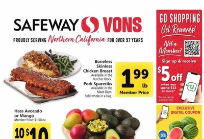 Vons (CA) Weekly Ad Flyer Specials August 9 to August 15, 2023