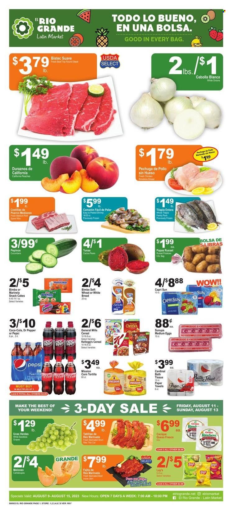 El Rio Grande (TX) Weekly Ad Flyer Specials August 9 to August 15, 2023