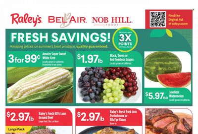 Raley's (CA, NV) Weekly Ad Flyer Specials August 9 to August 15, 2023