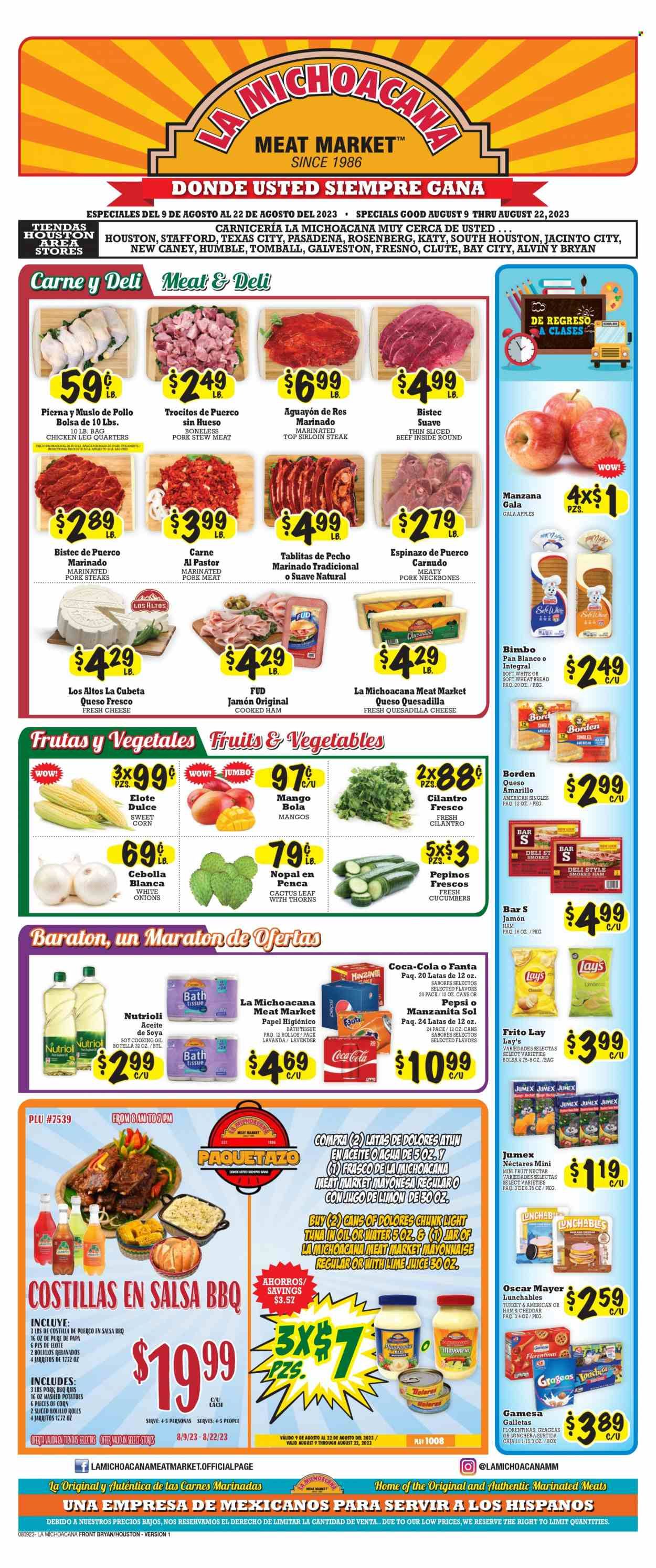 La Michoacana Meat Market (TX) Weekly Ad Flyer Specials August 9 to August 22, 2023