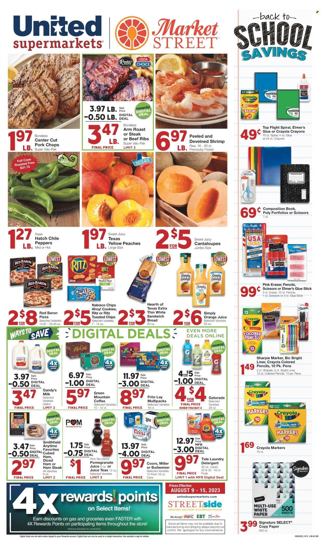 United Supermarkets (TX) Weekly Ad Flyer Specials August 9 to August 15, 2023