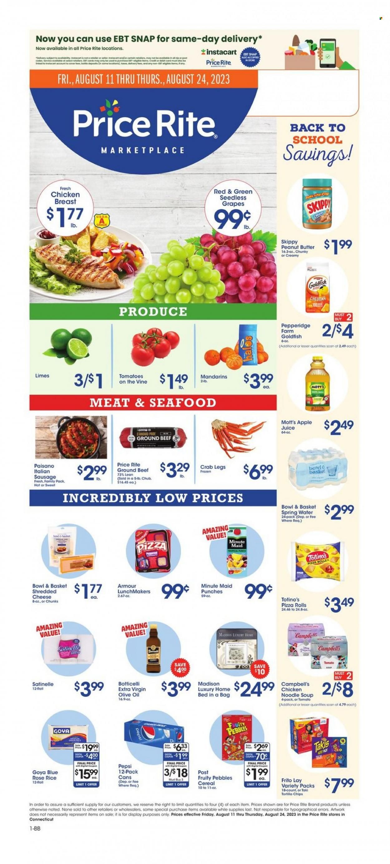 Price Rite (CT, MA, MD, NH, NJ, NY, PA, RI) Weekly Ad Flyer Specials August 11 to August 24, 2023