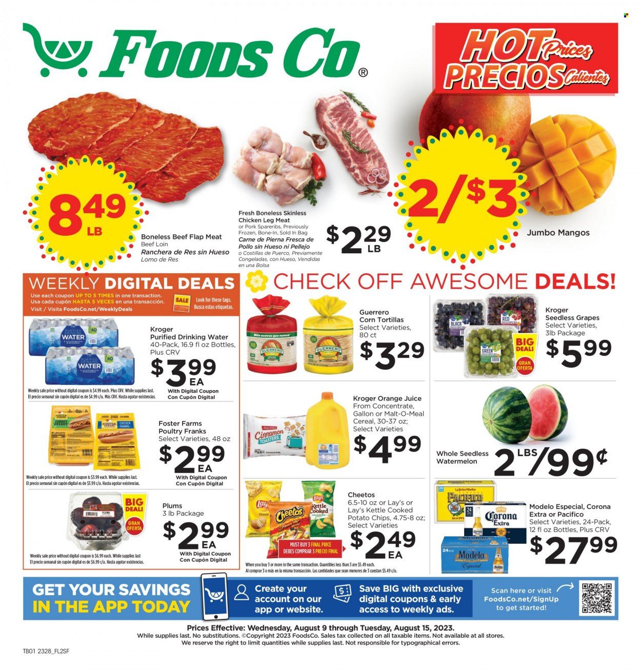 Super Saver Weekly Ad Flyer Specials August 9 to August 15, 2023