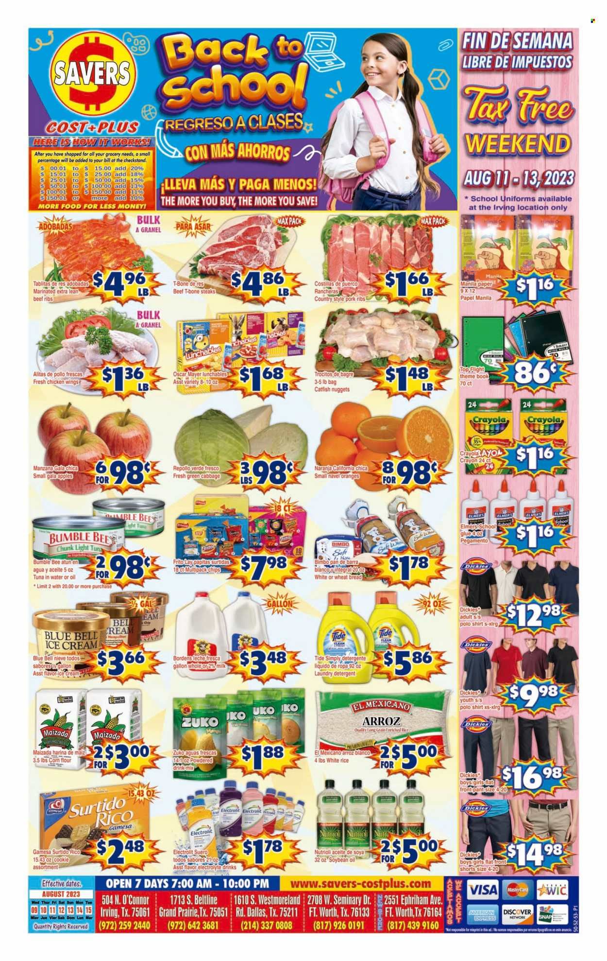 Savers Cost Plus (TX) Weekly Ad Flyer Specials August 9 to August 15, 2023