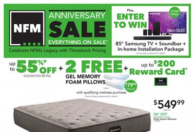 Nebraska Furniture Mart (IA, KS, NE, TX) Weekly Ad Flyer Specials August 9 to August 15, 2023