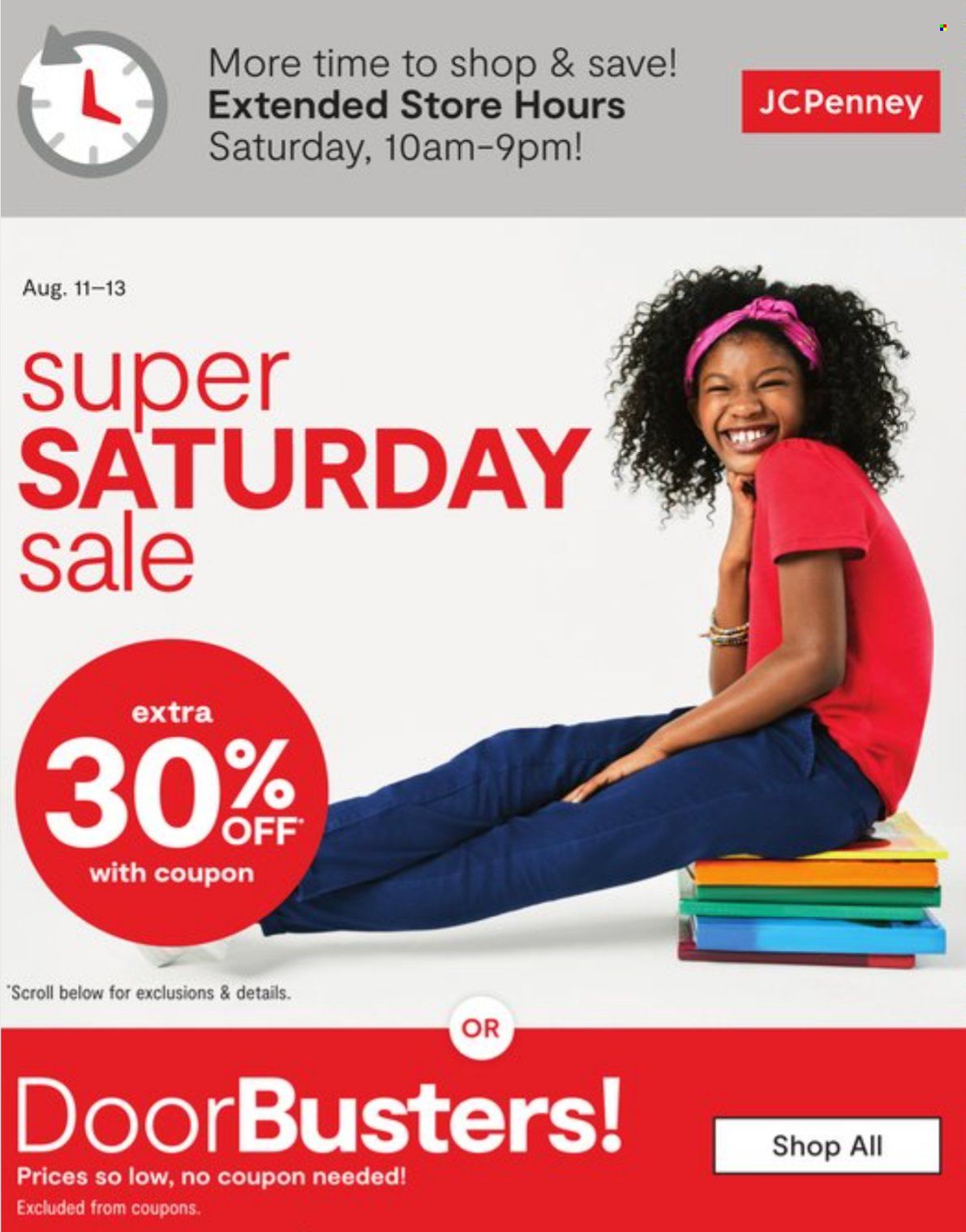 JCPenney Weekly Ad Flyer Specials August 11 to August 13, 2023