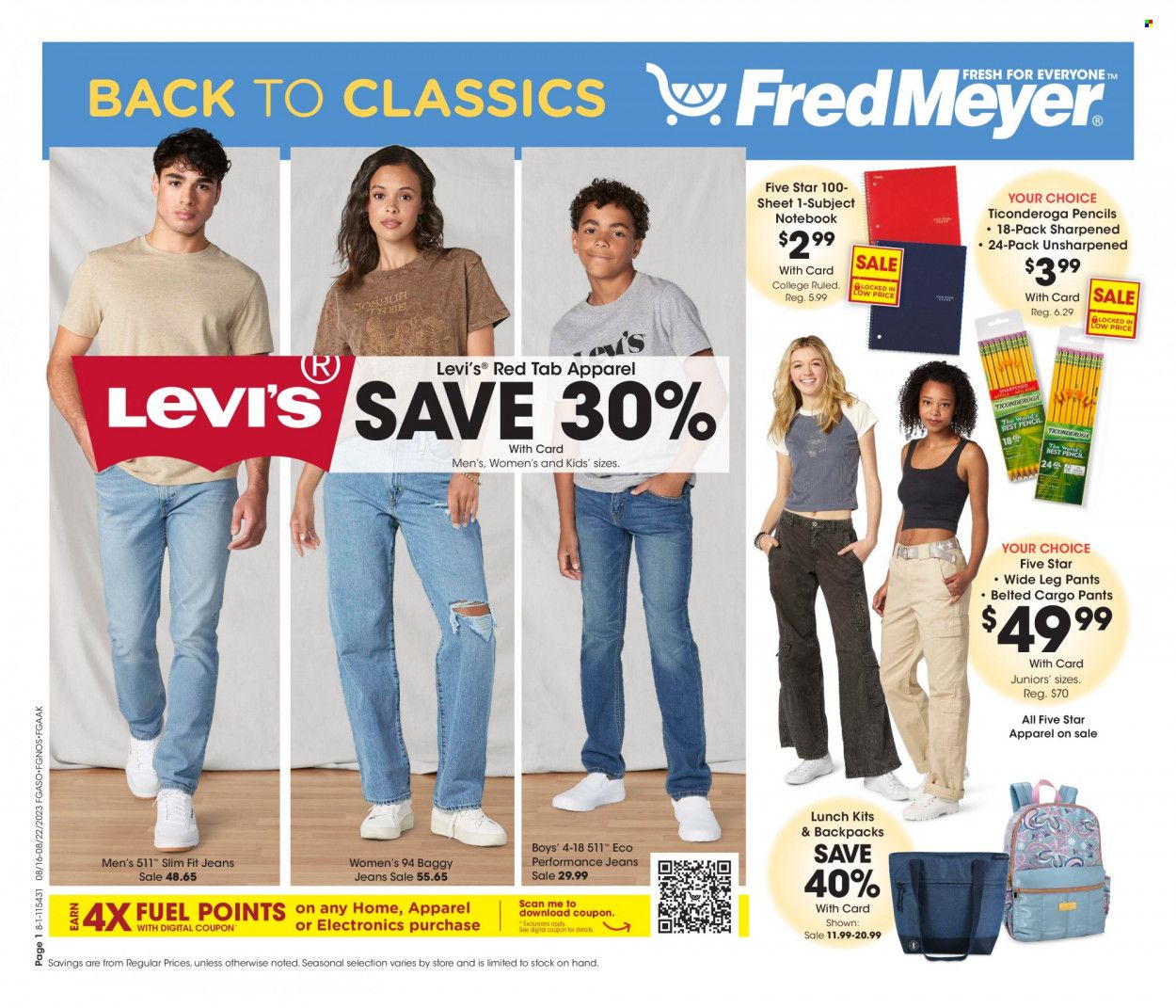 Fred Meyer (ID, WA) Weekly Ad Flyer Specials August 16 to August 22, 2023