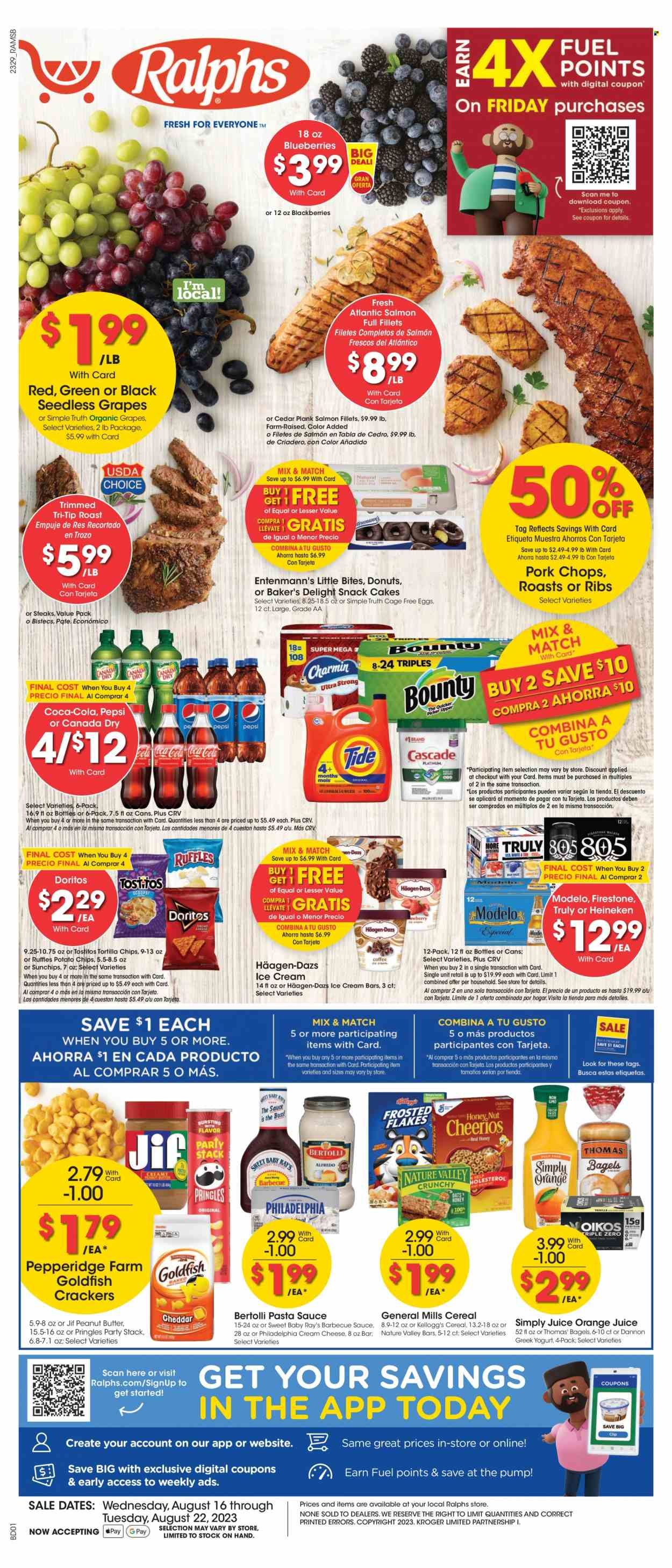 Ralphs (CA) Weekly Ad Flyer Specials August 16 to August 22, 2023