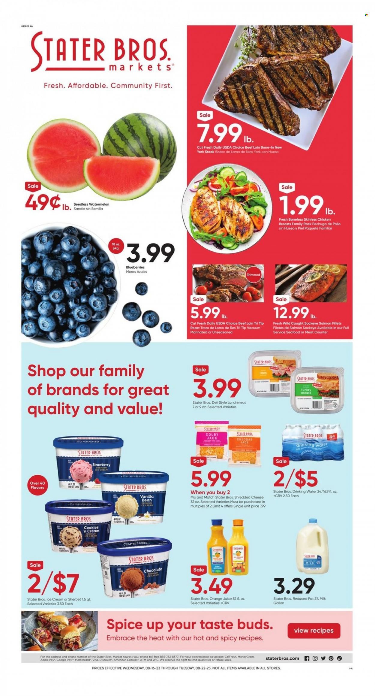 Stater Bros. (CA) Weekly Ad Flyer Specials August 16 to August 22, 2023