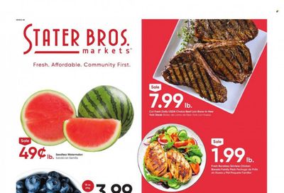 Stater Bros. (CA) Weekly Ad Flyer Specials August 16 to August 22, 2023
