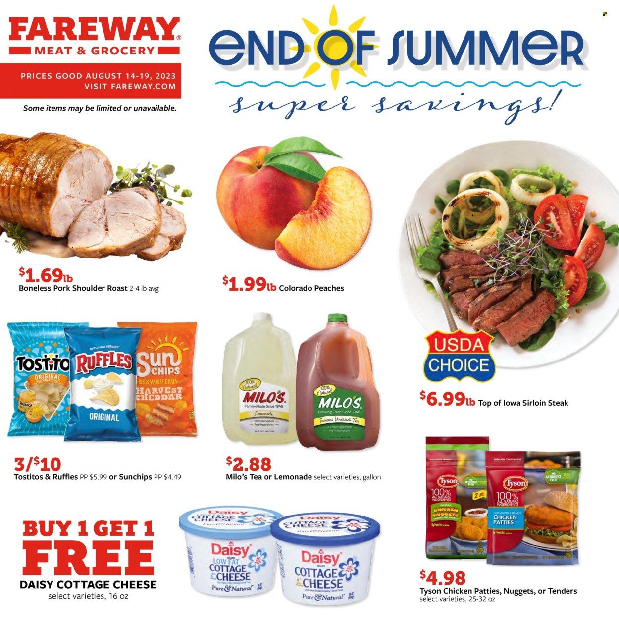 Fareway (IA) Weekly Ad Flyer Specials August 14 to August 19, 2023