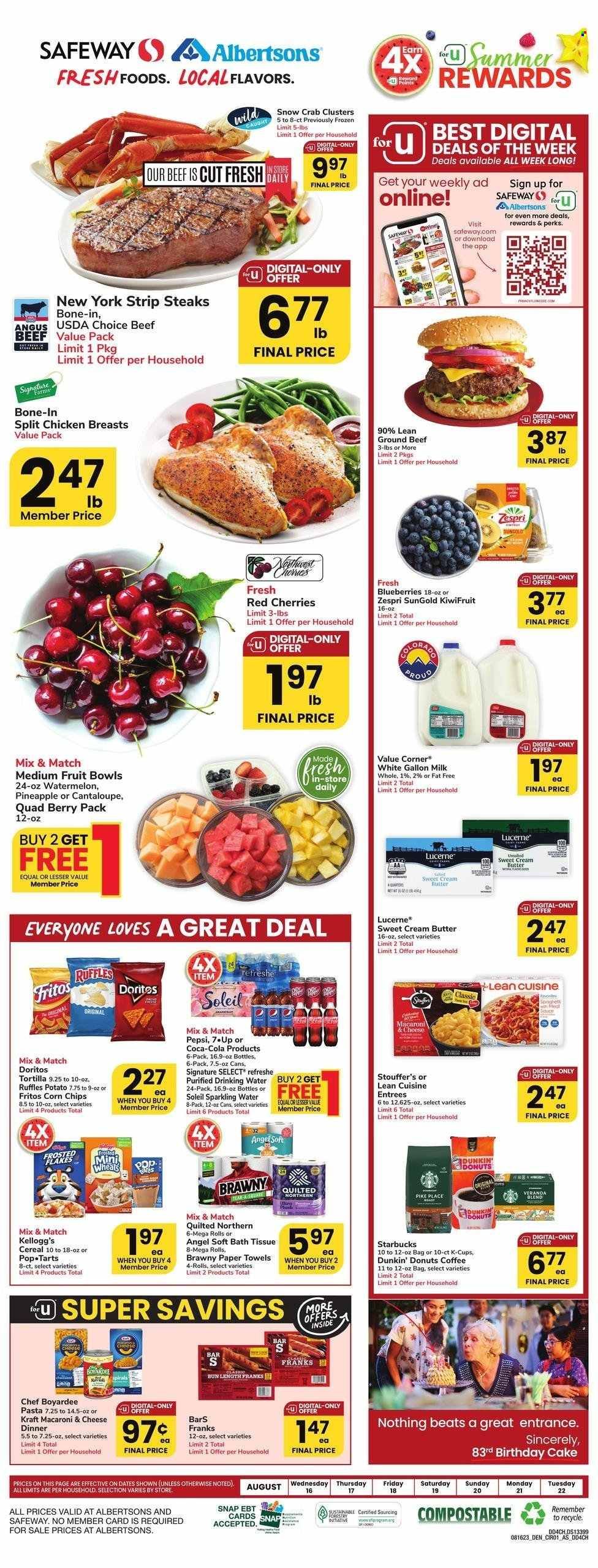 Safeway (CO, WY) Weekly Ad Flyer Specials August 16 to August 22, 2023