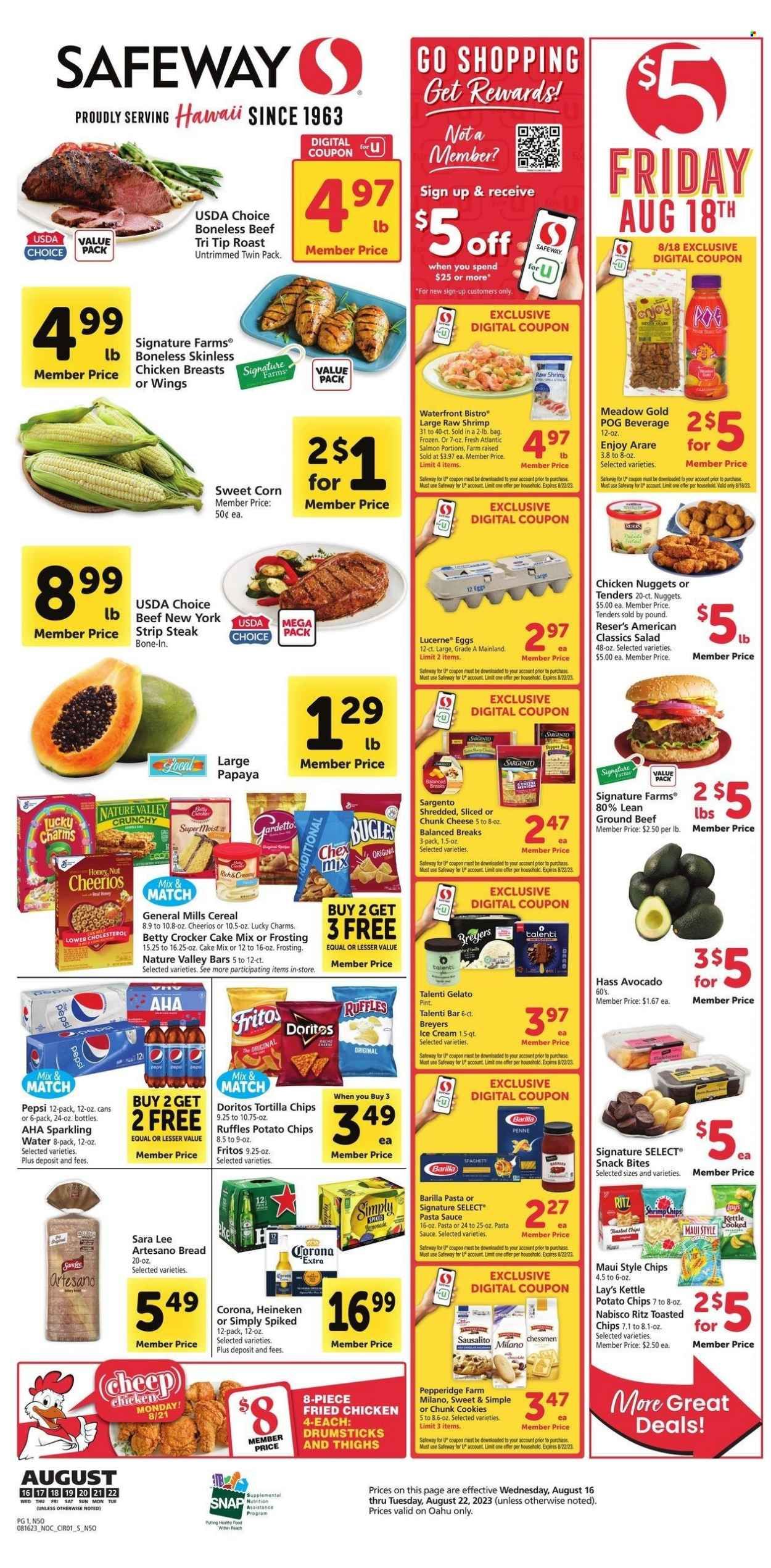 Safeway (HI) Weekly Ad Flyer Specials August 16 to August 22, 2023