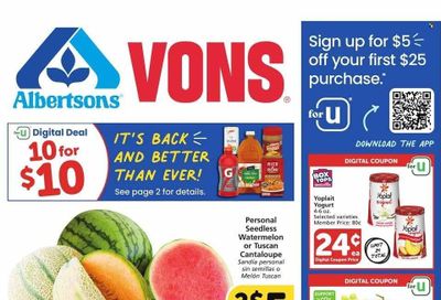 Vons (CA) Weekly Ad Flyer Specials August 16 to August 22, 2023