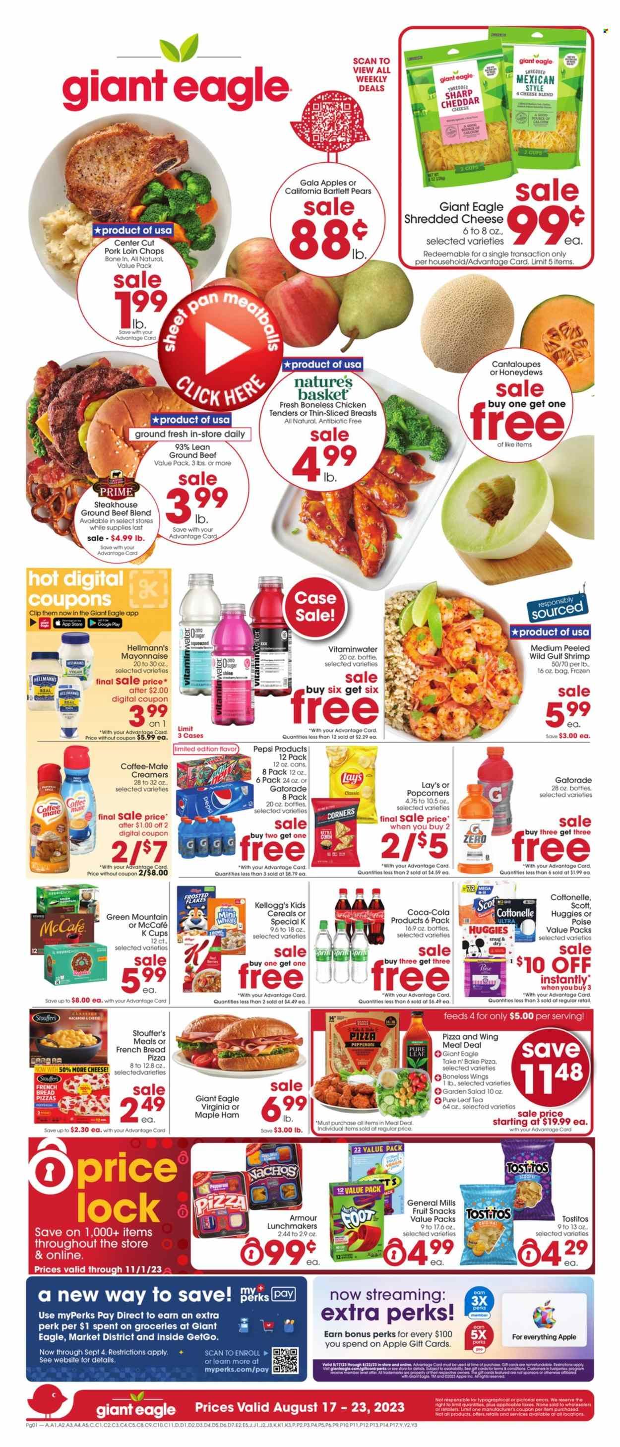 Giant Eagle (PA) Weekly Ad Flyer Specials August 17 to August 23, 2023