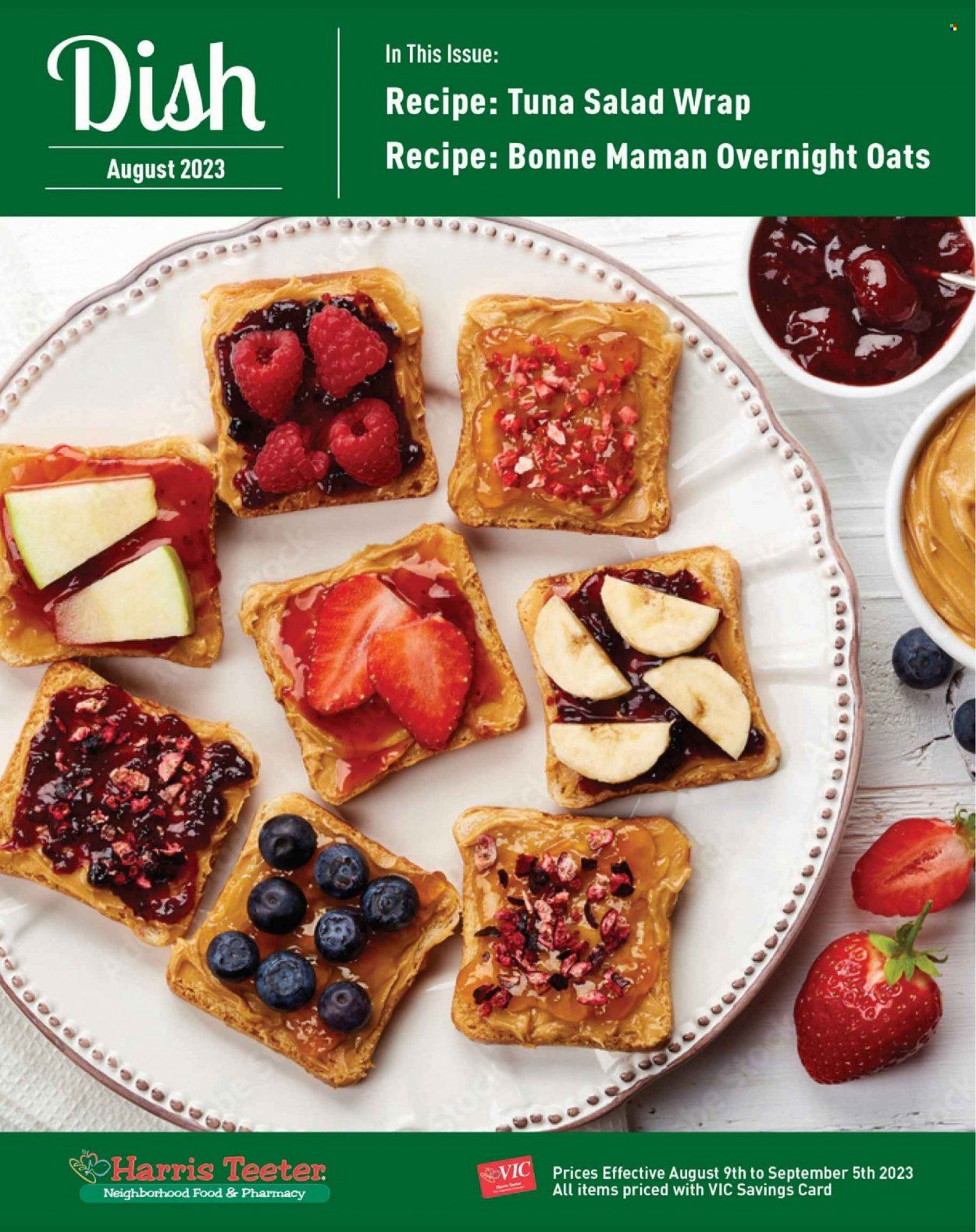 Harris Teeter Weekly Ad Flyer Specials August 9 to September 5, 2023