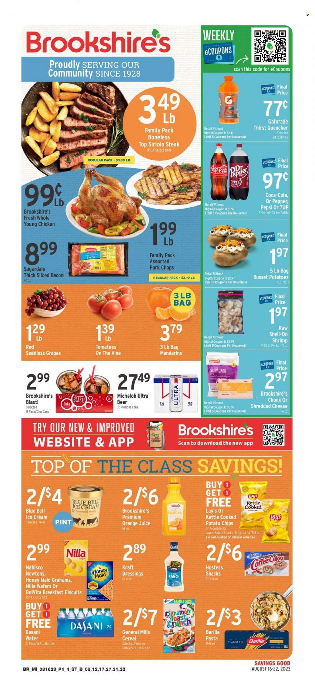 Brookshires (AR, LA, TX) Weekly Ad Flyer Specials August 16 to August 22, 2023