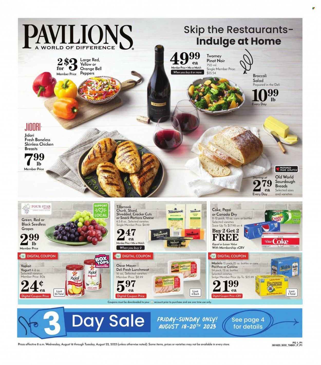 Pavilions (CA) Weekly Ad Flyer Specials August 16 to August 22, 2023