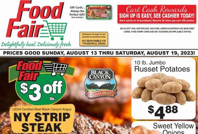 Food Fair Market (KY, OH, WV) Weekly Ad Flyer Specials August 13 to August 19, 2023