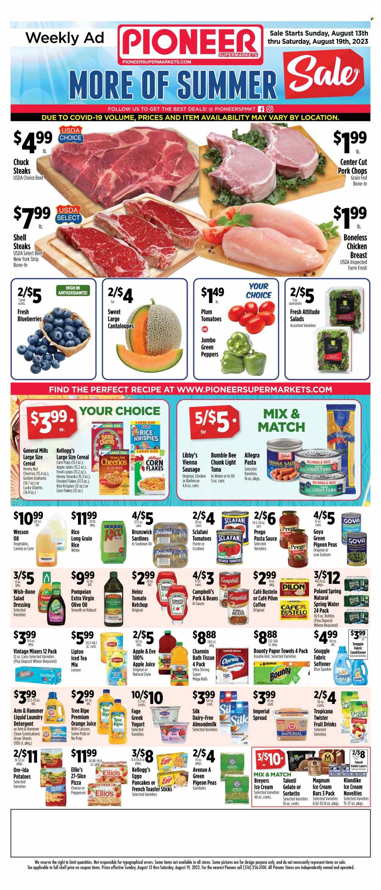 Pioneer Supermarkets (NJ, NY) Weekly Ad Flyer Specials August 13 to August 19, 2023