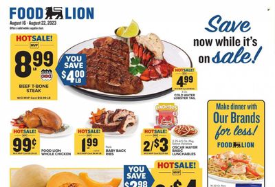 Food Lion (PA) Weekly Ad Flyer Specials August 16 to August 22, 2023