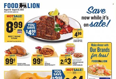 Food Lion (SC) Weekly Ad Flyer Specials August 16 to August 22, 2023