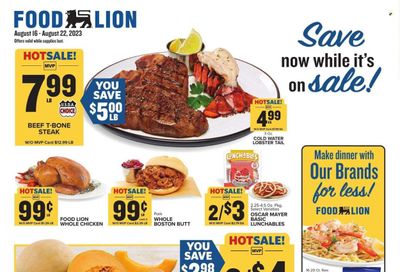 Food Lion (SC) Weekly Ad Flyer Specials August 16 to August 22, 2023