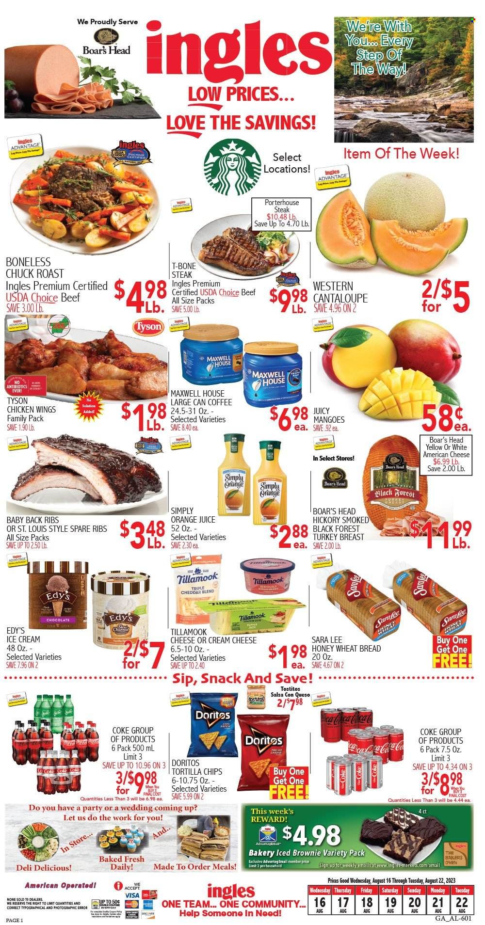 Ingles (GA, NC, SC, TN) Weekly Ad Flyer Specials August 16 to August 22, 2023