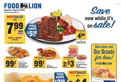Food Lion (WV) Weekly Ad Flyer Specials August 16 to August 22, 2023