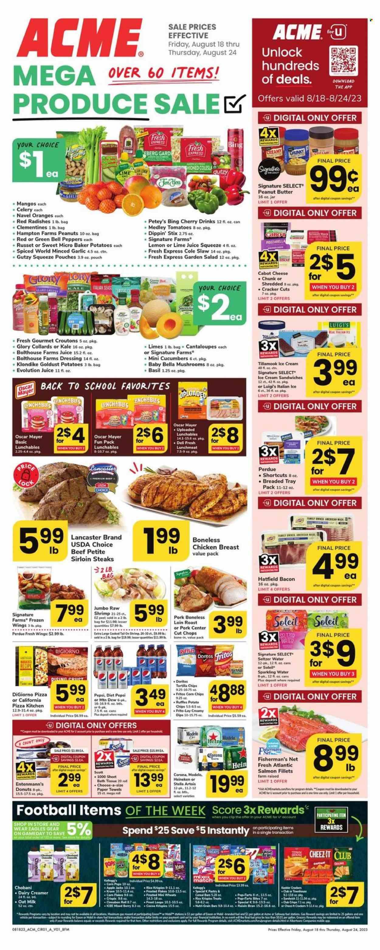 ACME (DE, NJ, NY, PA) Weekly Ad Flyer Specials August 18 to August 24, 2023
