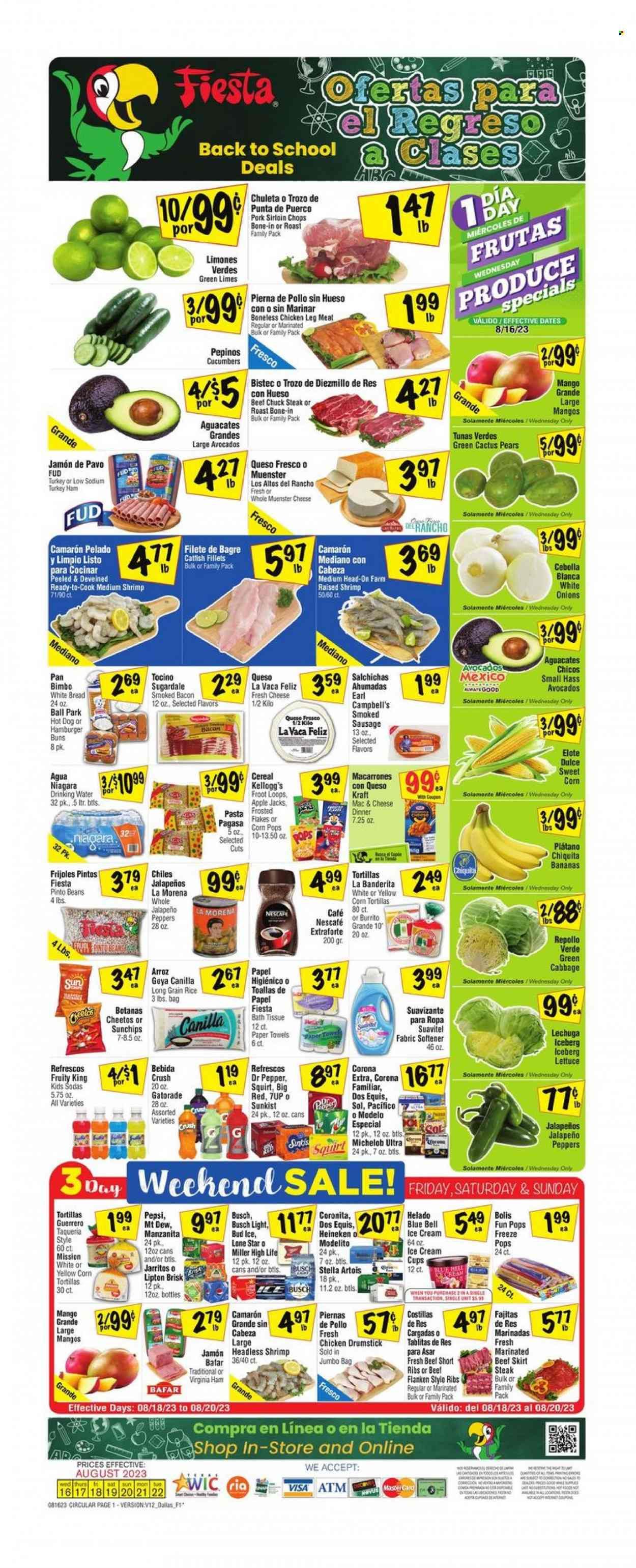 Fiesta Mart (TX) Weekly Ad Flyer Specials August 16 to August 22, 2023