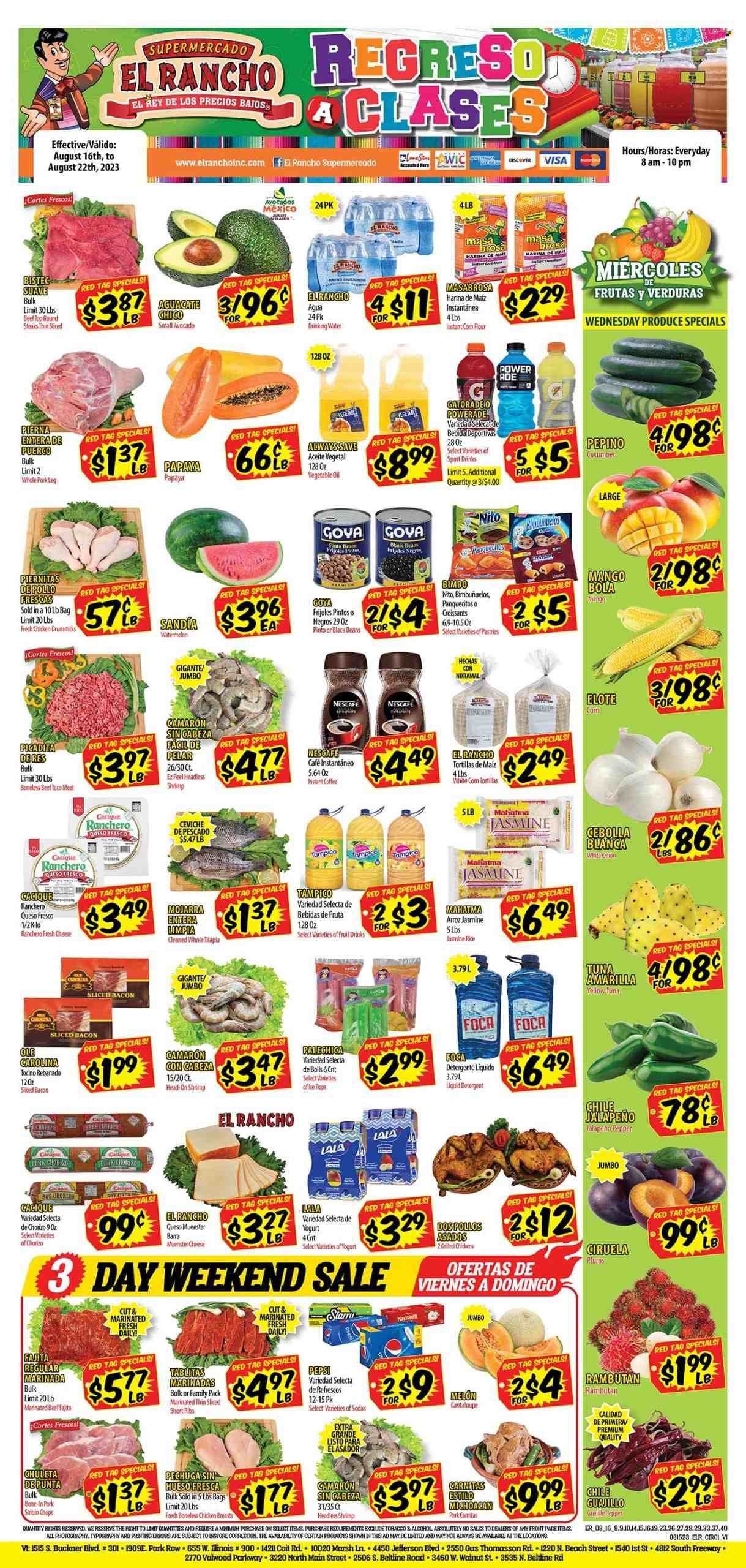 El Rancho (TX) Weekly Ad Flyer Specials August 16 to August 22, 2023