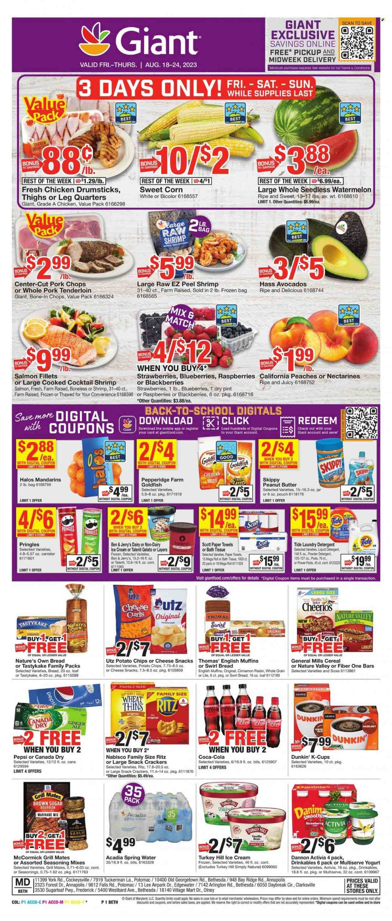 Giant Food (DE, MD, VA) Weekly Ad Flyer Specials August 18 to August 24, 2023