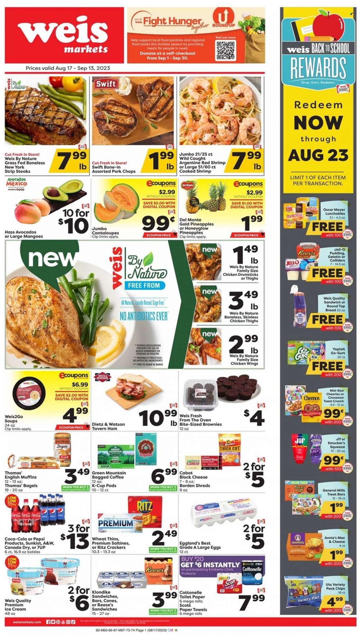 Weis (MD, NY, PA) Weekly Ad Flyer Specials August 17 to September 13, 2023