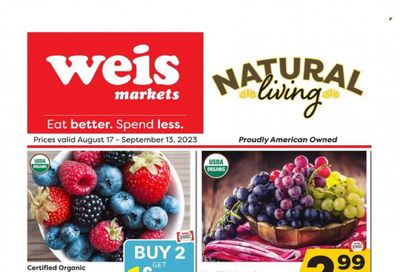 Weis (MD, NY, PA) Weekly Ad Flyer Specials August 17 to September 13, 2023