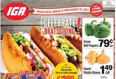 IGA (IN) Weekly Ad Flyer Specials August 16 to August 22, 2023