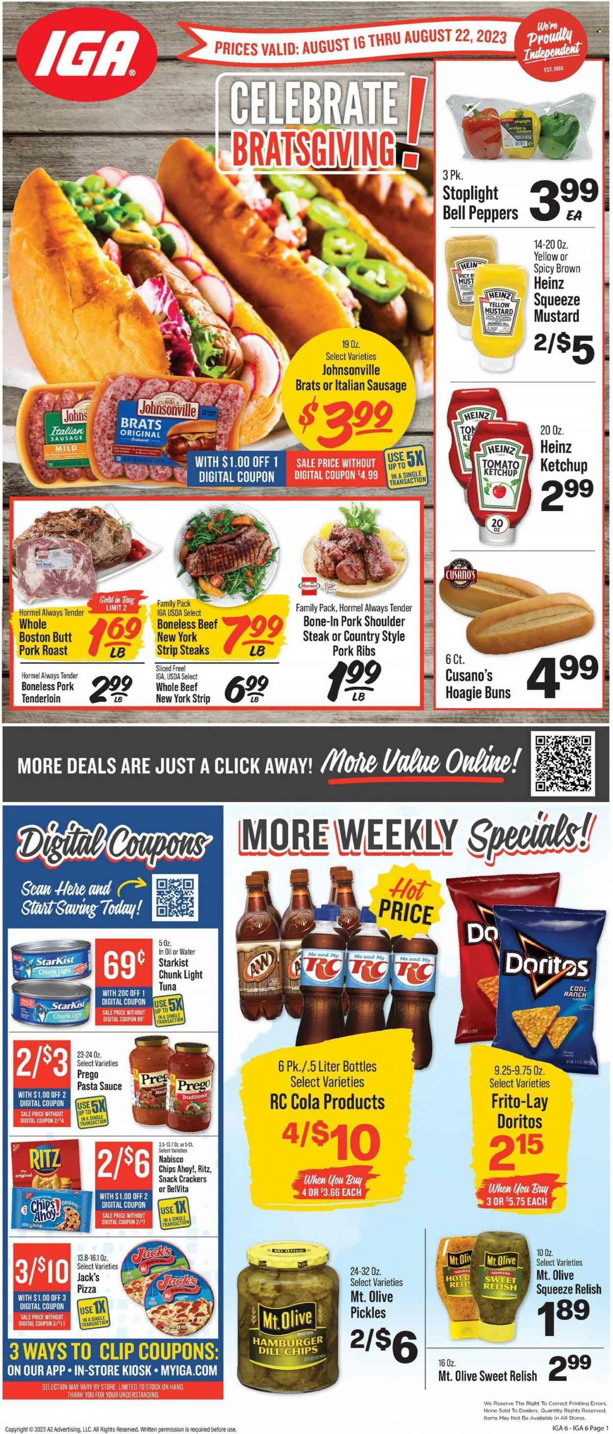 IGA (TN) Weekly Ad Flyer Specials August 16 to August 22, 2023