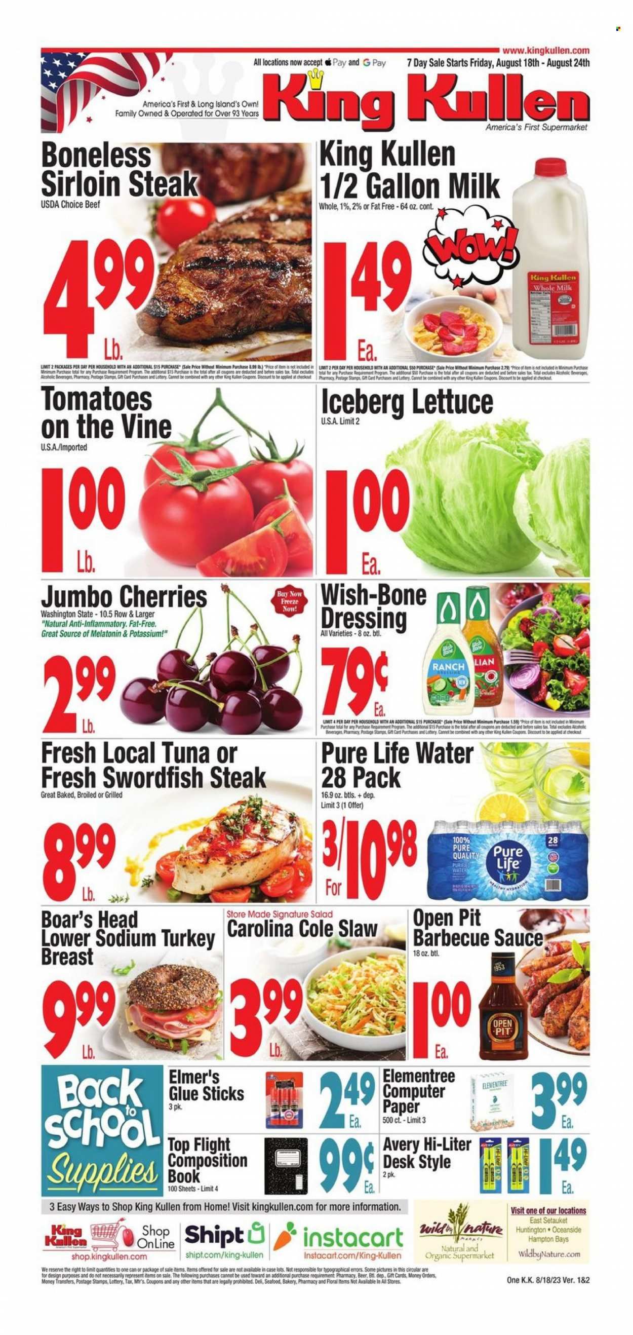 King Kullen (NY) Weekly Ad Flyer Specials August 18 to August 24, 2023