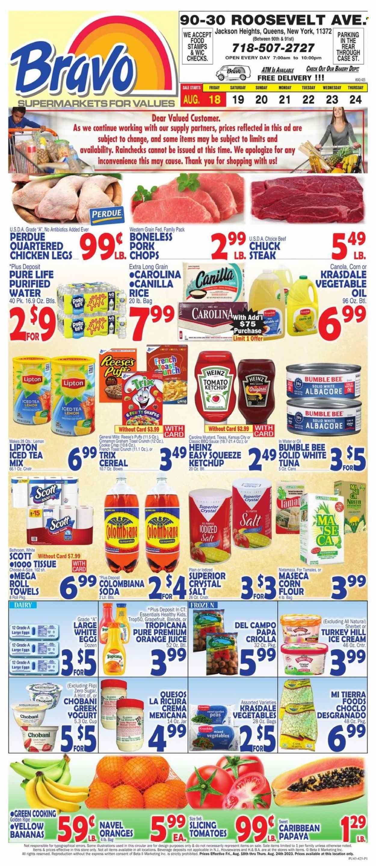 Bravo Supermarkets (CT, FL, MA, NJ, NY, PA) Weekly Ad Flyer Specials August 18 to August 24, 2023