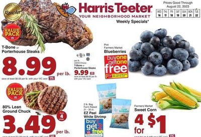 Harris Teeter Weekly Ad Flyer Specials August 16 to August 22, 2023