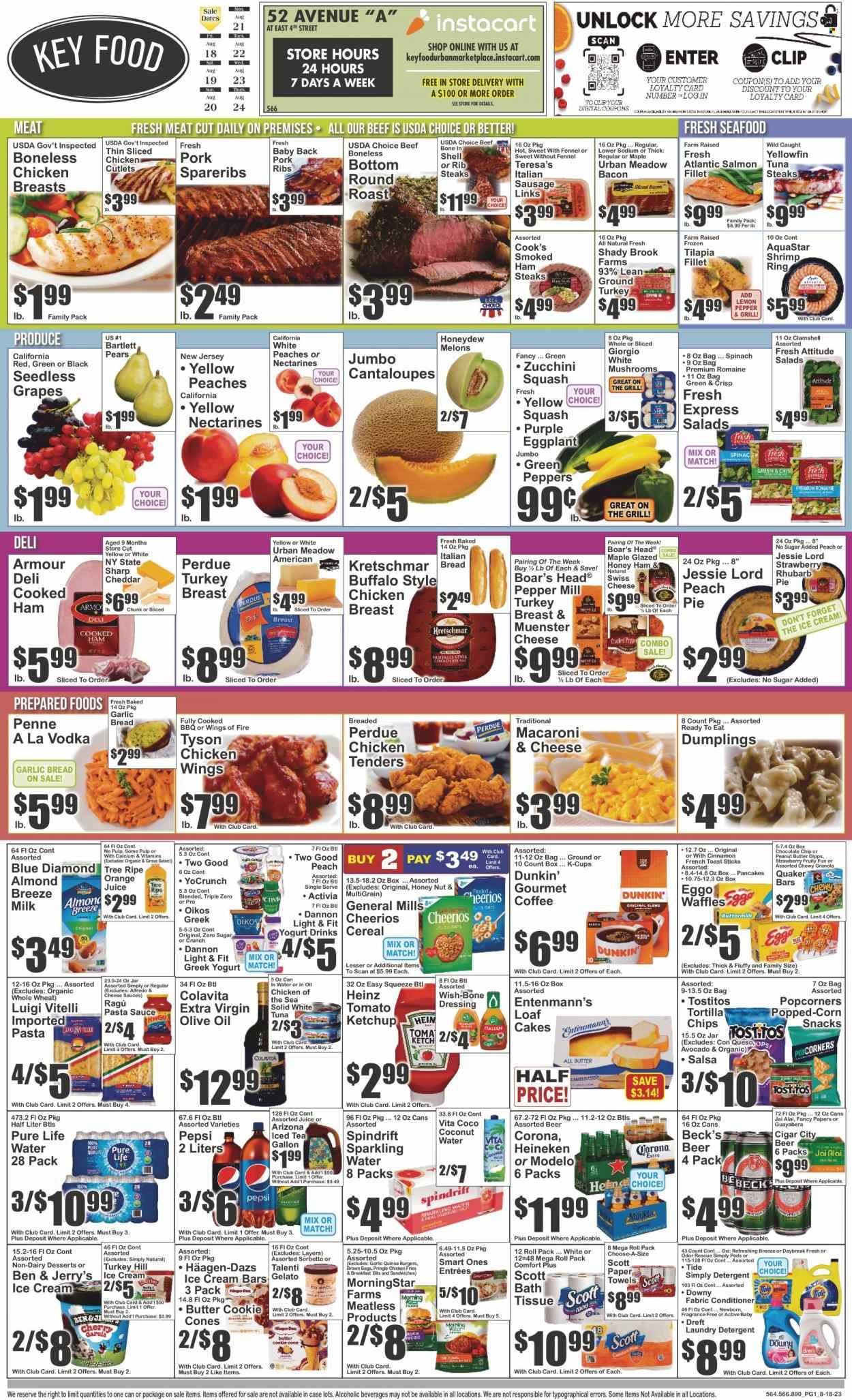 Key Food (NY) Weekly Ad Flyer Specials August 18 to August 24, 2023