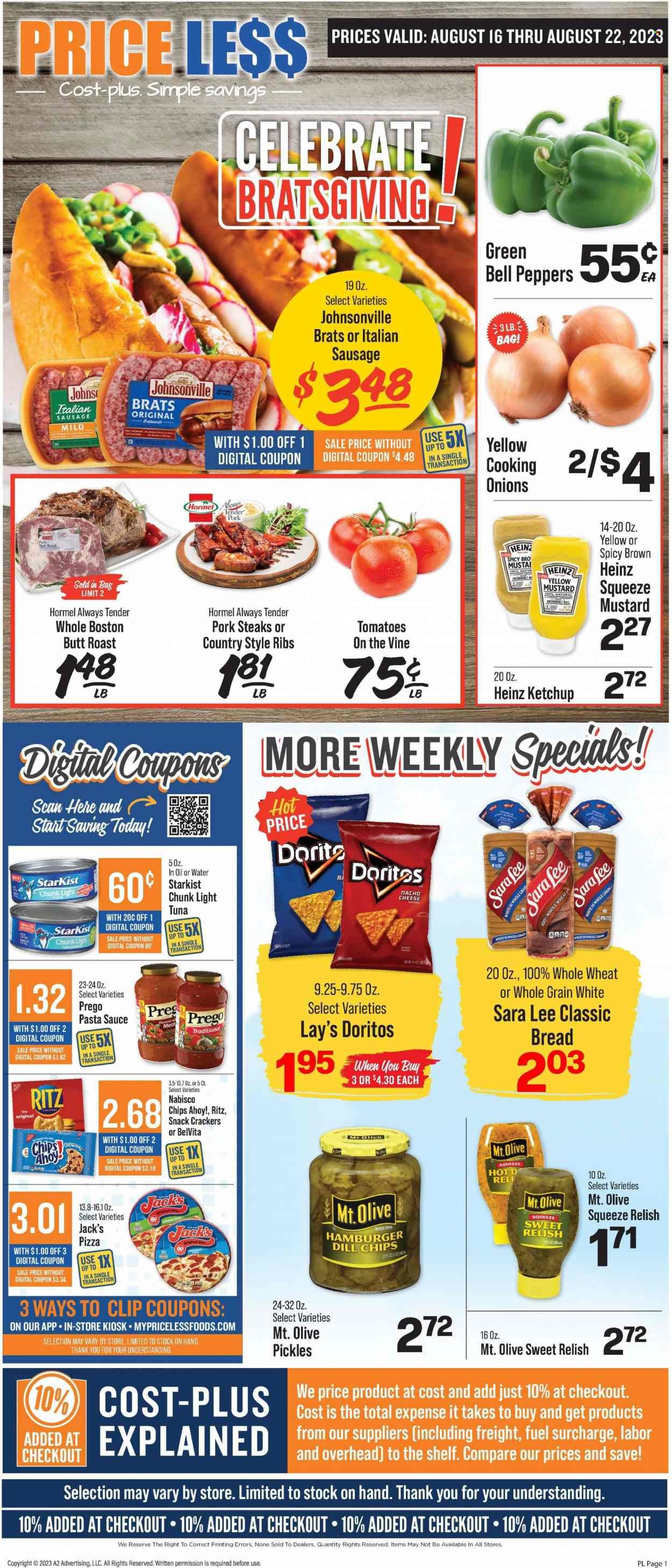 Price Less Foods Weekly Ad Flyer Specials August 16 to August 22, 2023