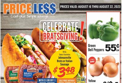 Price Less Foods Weekly Ad Flyer Specials August 16 to August 22, 2023