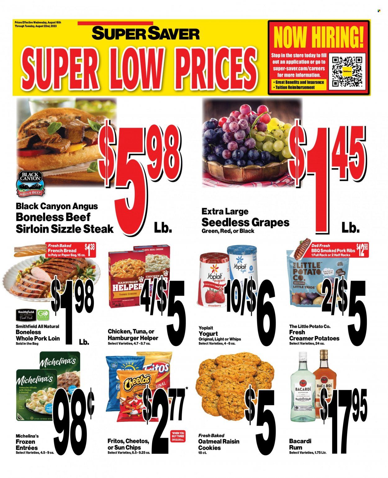 Super Saver Weekly Ad Flyer Specials August 16 to August 22, 2023